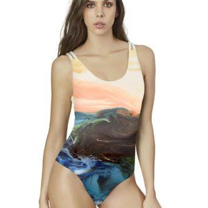 Entreaguas One Piece Swimsuit Size M